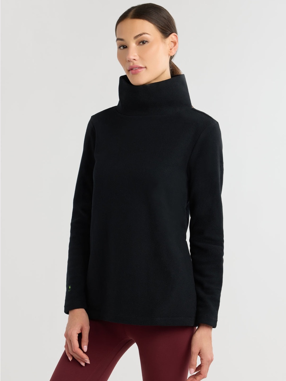 Dudley Stephens Vello Fleece Cobble Hill Turtleneck